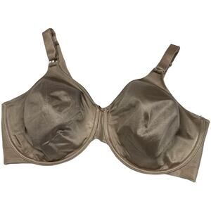 Vanity Fair Bra Beauty Back Full Figure Two Ply Underwire Cafe Nude Women's 42DD